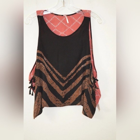 Free People Tops - Womens Free People Dual Sided Ties on sides Sleeveless Tank Size Large